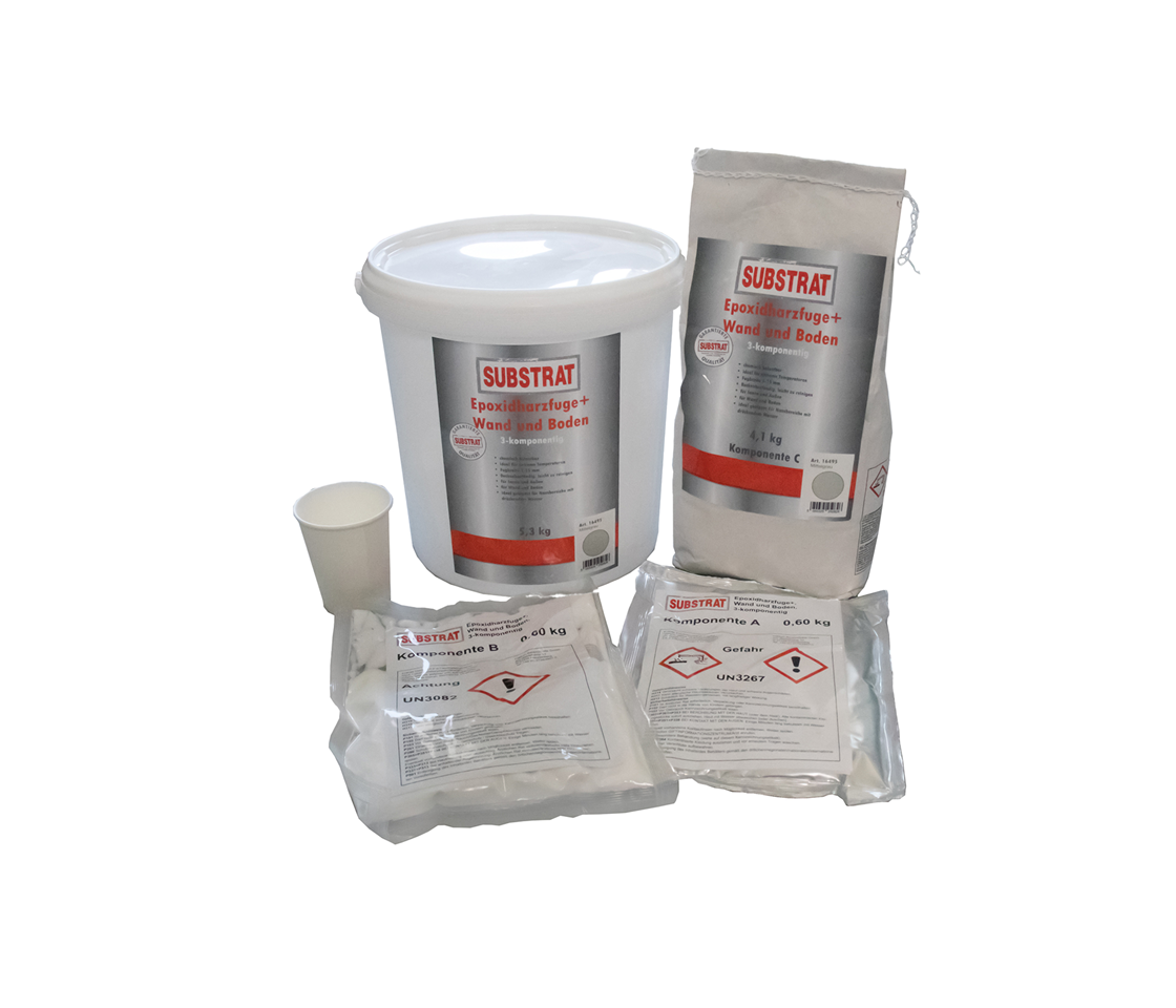 Epoxidharzfuge sandgrau