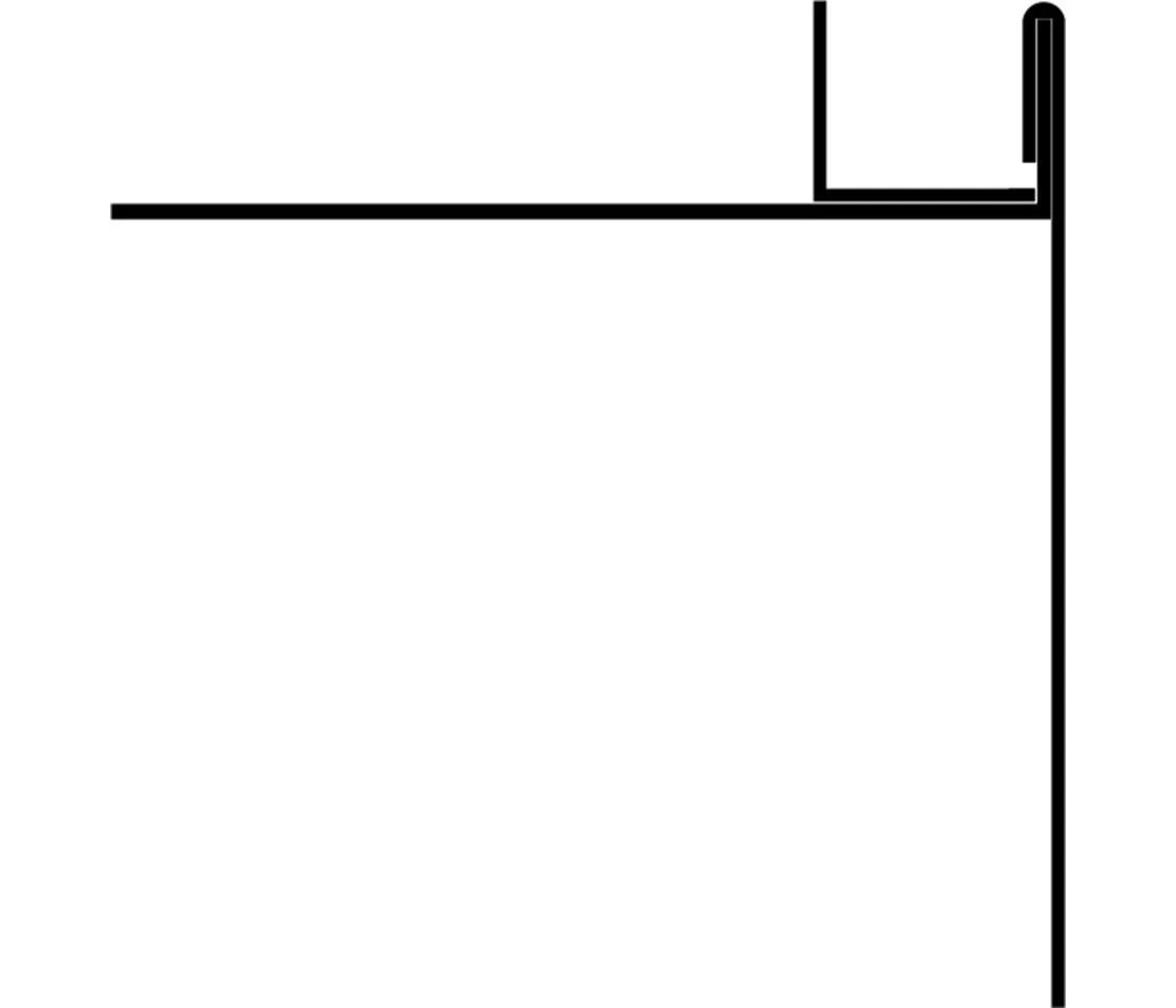 rechts 10/11mm 200cm 2% V2A