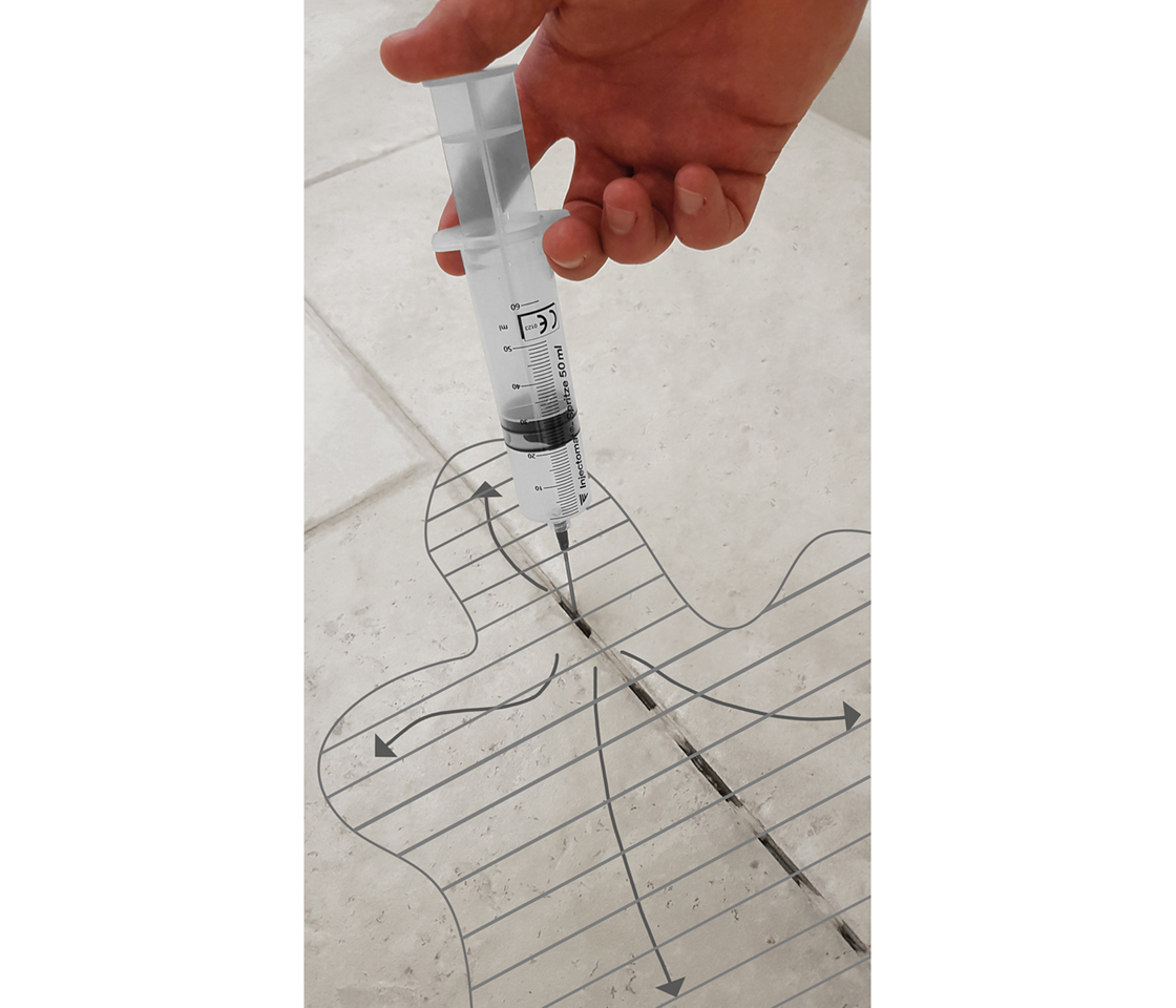 Verfüllmasse für Hohlräume