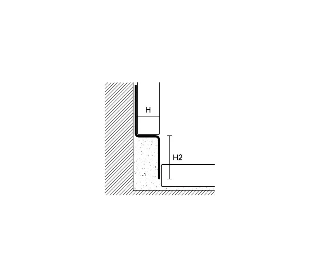 Gef&#228;llspr. Wand 200cm 10mm RE